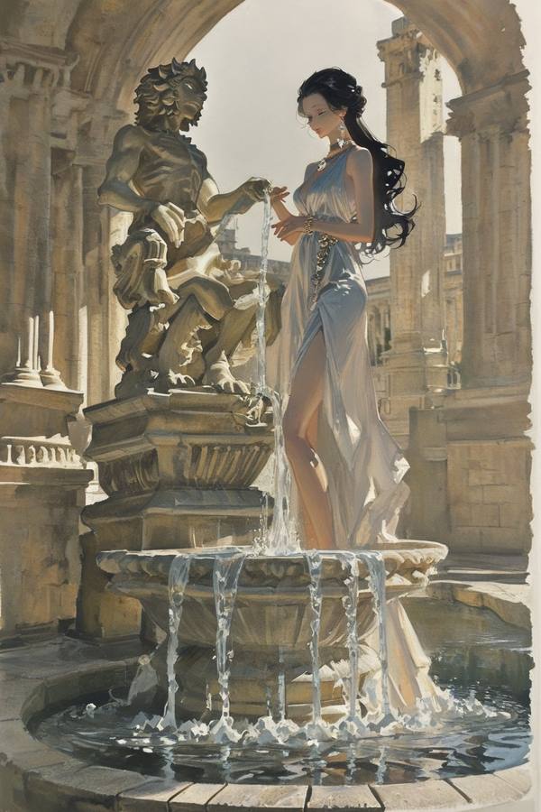 AI-generated image analyzed by PromptLens