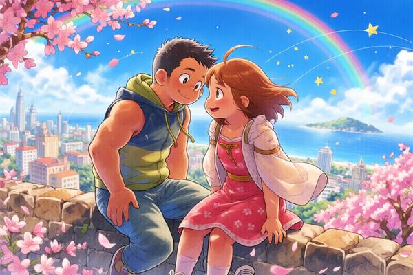 AI-generated image analyzed by PromptLens