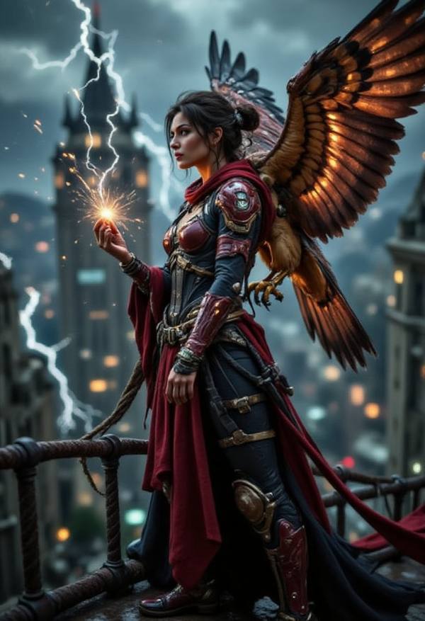 AI-generated image analyzed by PromptLens