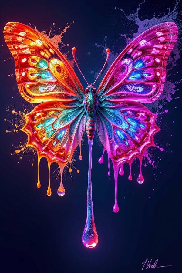 AI-generated image analyzed by PromptLens