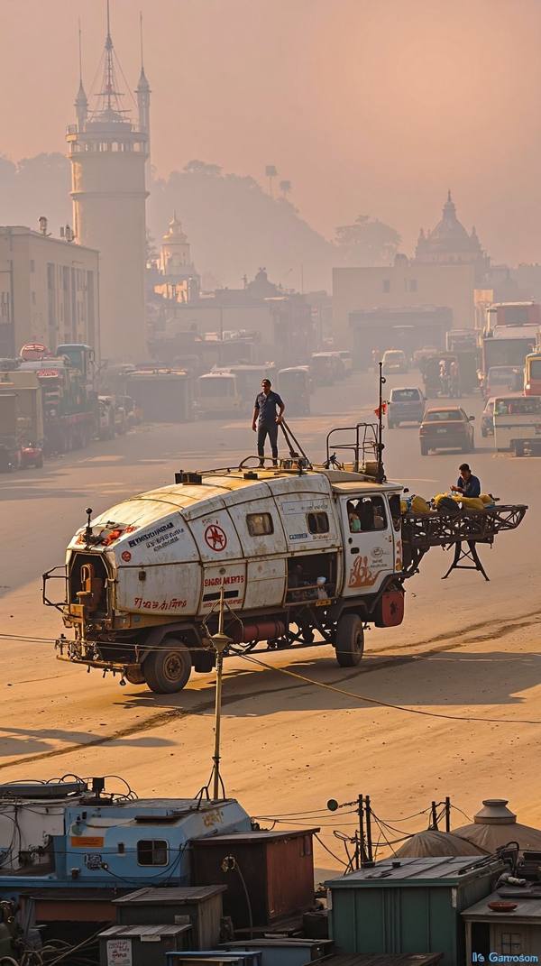 AI-generated image analyzed by PromptLens