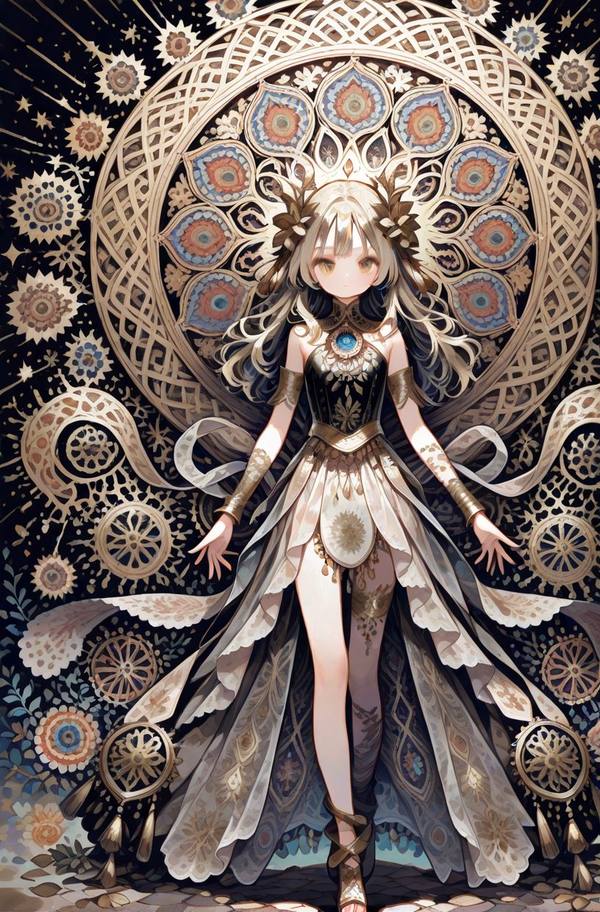 AI-generated image analyzed by PromptLens