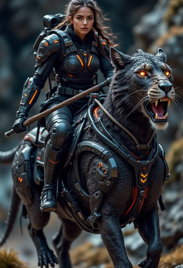 AI-generated image analyzed by PromptLens