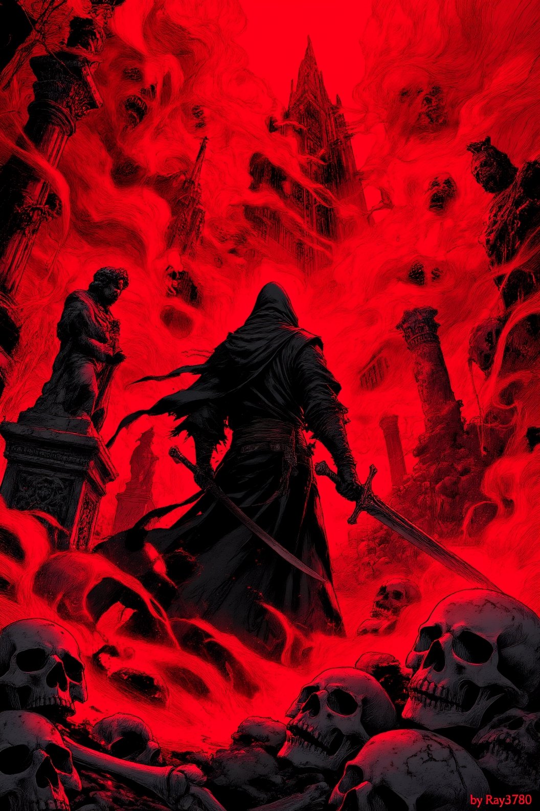 AI-generated image analyzed by PromptLens