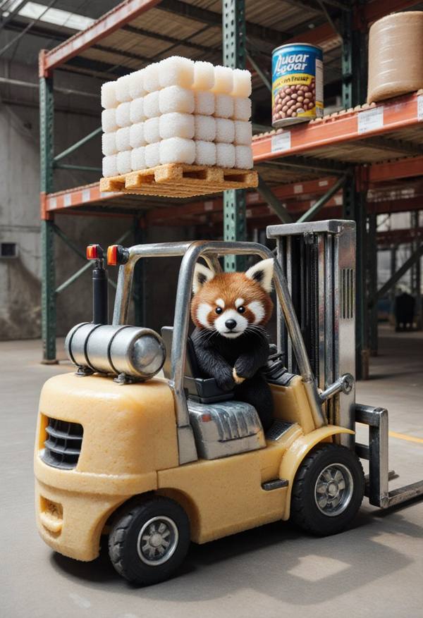 AI-generated image analyzed by PromptLens