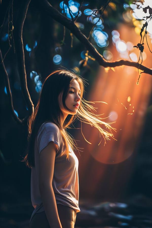 AI-generated image analyzed by PromptLens