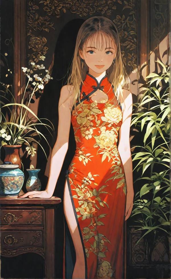 AI-generated image analyzed by PromptLens