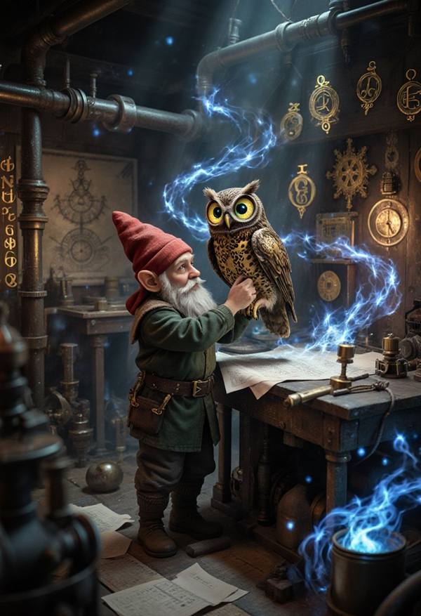 AI-generated image analyzed by PromptLens