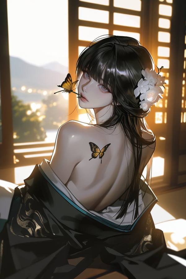 AI-generated image analyzed by PromptLens