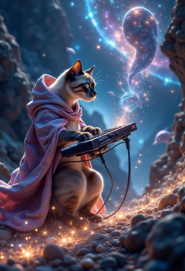 AI-generated image analyzed by PromptLens