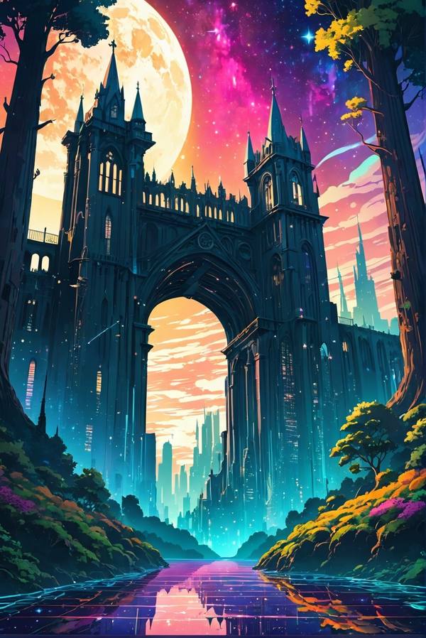 AI-generated image analyzed by PromptLens