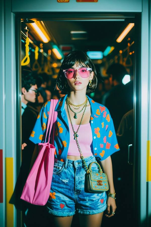 AI-generated image analyzed by PromptLens