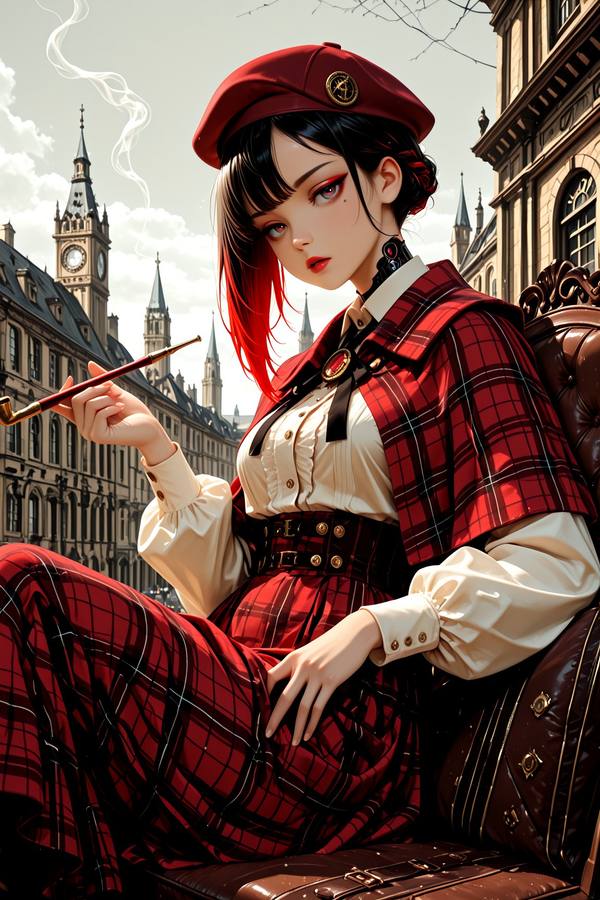 AI-generated image analyzed by PromptLens