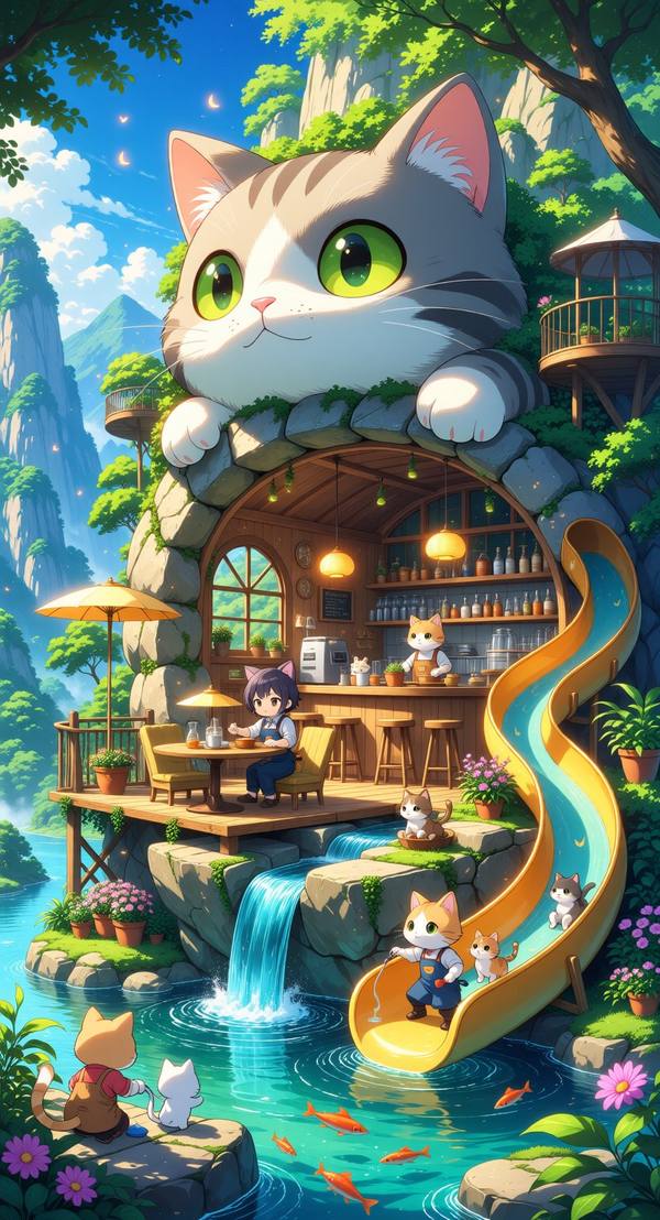 AI-generated image analyzed by PromptLens