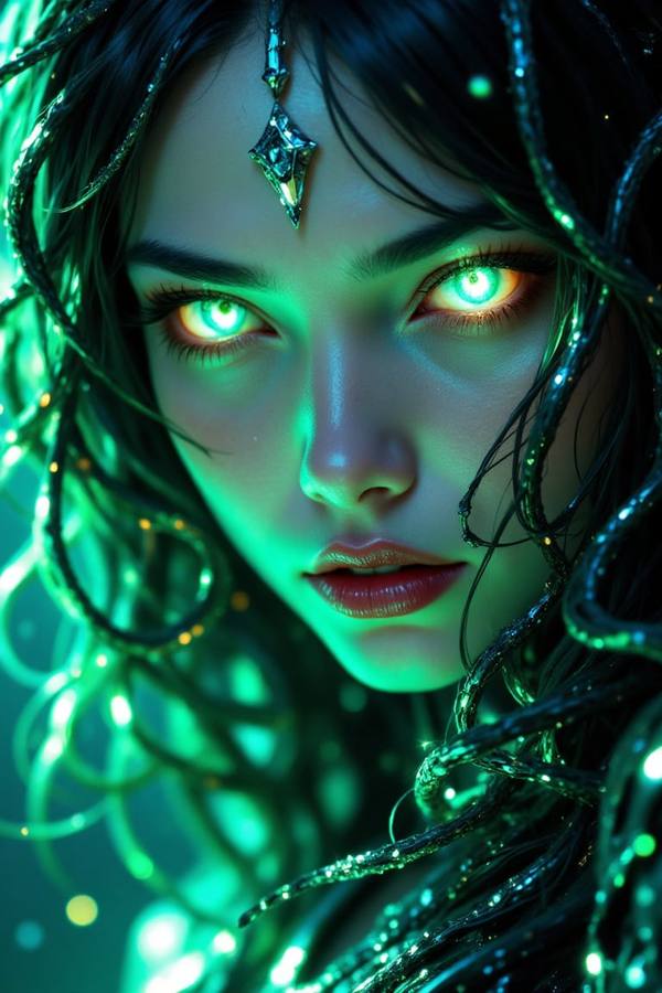 AI-generated image analyzed by PromptLens