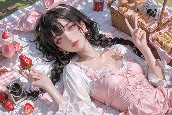 AI-generated image analyzed by PromptLens