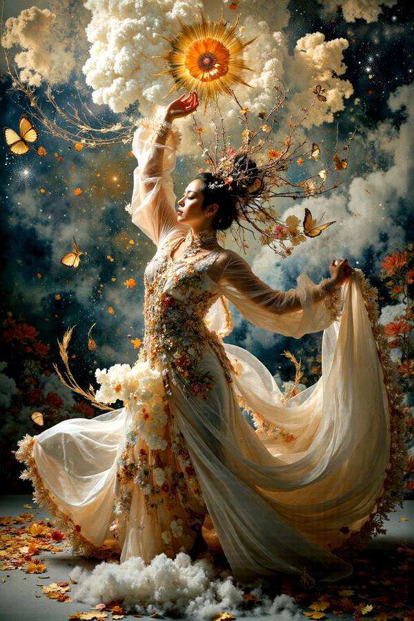 AI-generated image analyzed by PromptLens