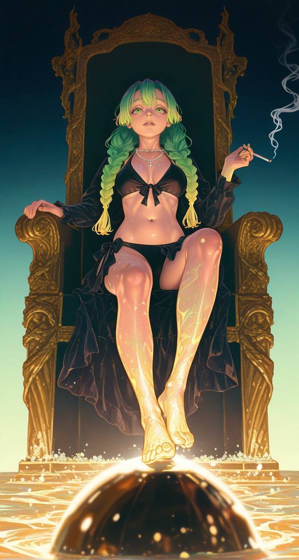 AI-generated image analyzed by PromptLens