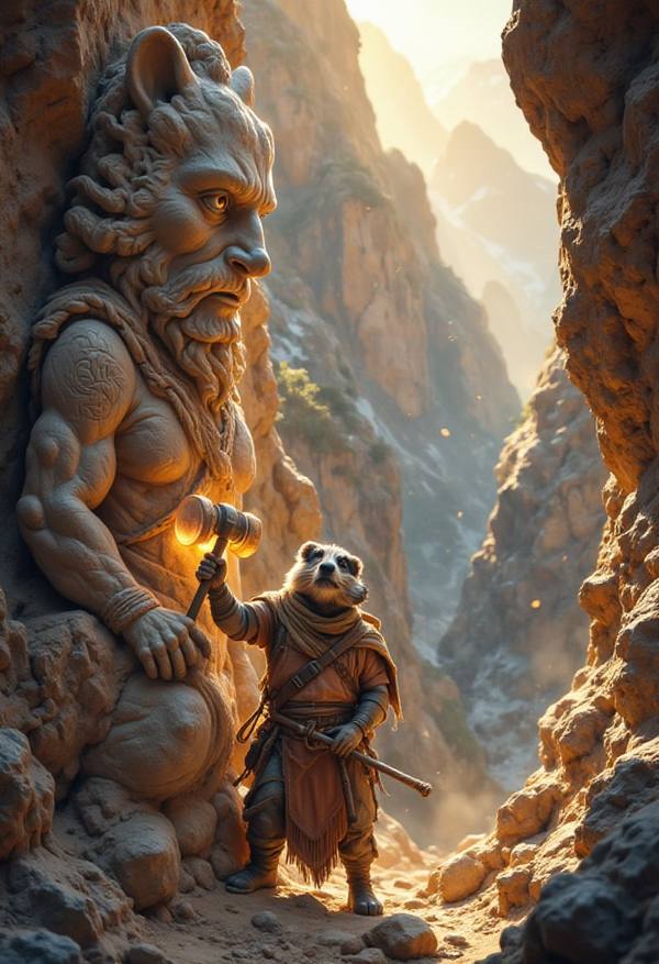 AI-generated image analyzed by PromptLens