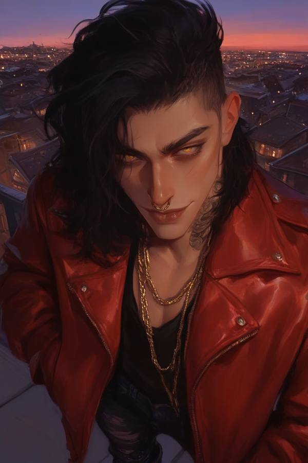 AI-generated image analyzed by PromptLens