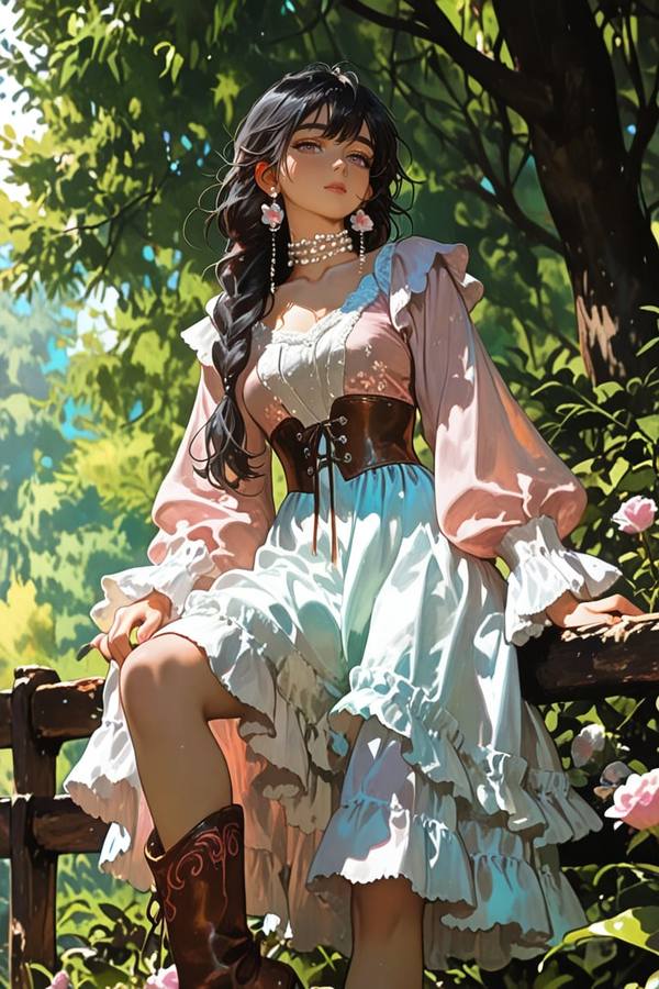 AI-generated image analyzed by PromptLens