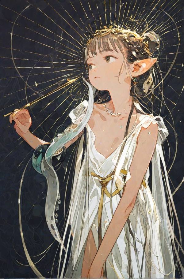 AI-generated image analyzed by PromptLens