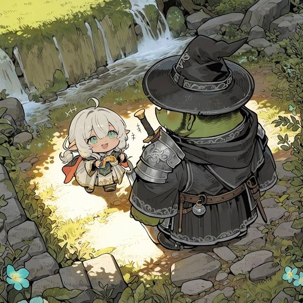 AI-generated image analyzed by PromptLens