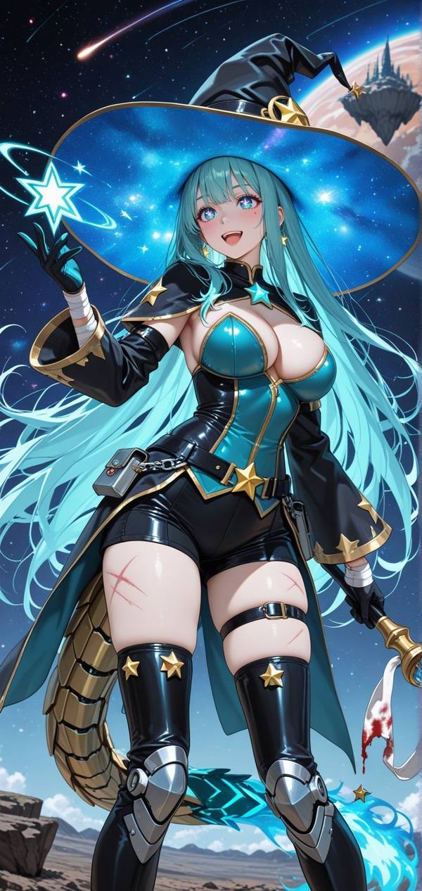 AI-generated image analyzed by PromptLens