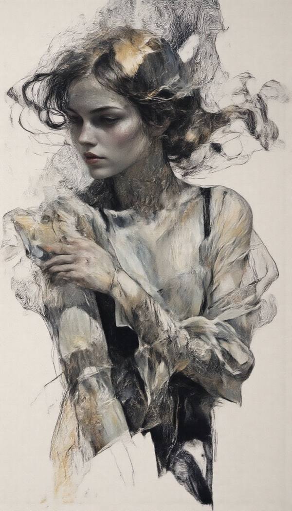 AI-generated image analyzed by PromptLens