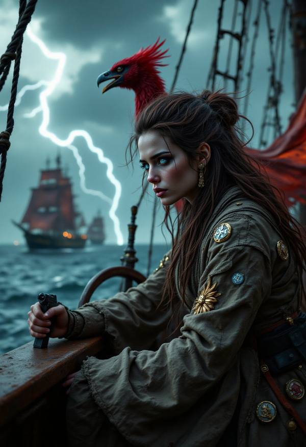 AI-generated image analyzed by PromptLens