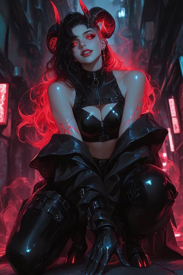 AI-generated image analyzed by PromptLens