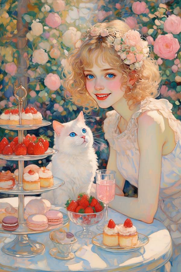 AI-generated image analyzed by PromptLens