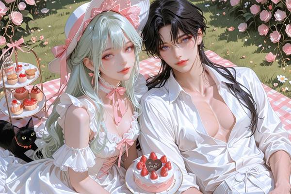 AI-generated image analyzed by PromptLens