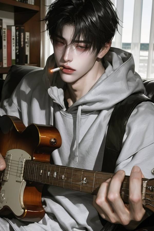 AI-generated image analyzed by PromptLens