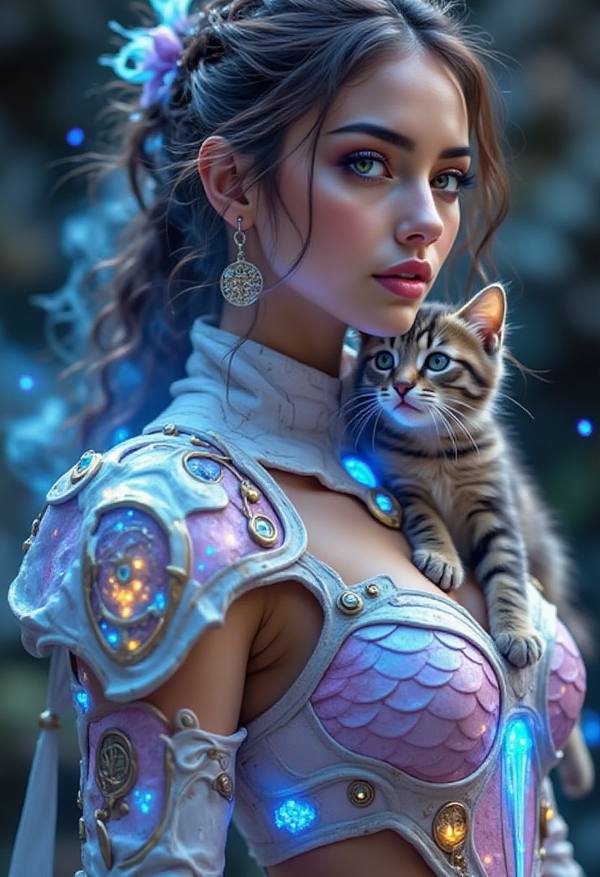 AI-generated image analyzed by PromptLens