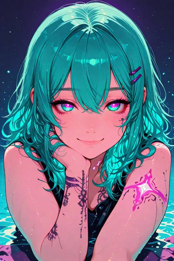 AI-generated image analyzed by PromptLens