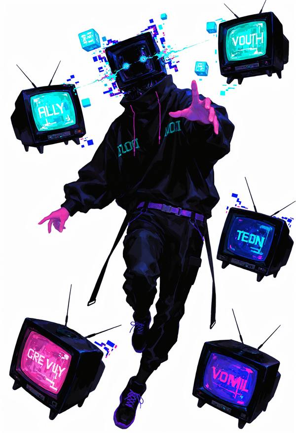 AI-generated image analyzed by PromptLens