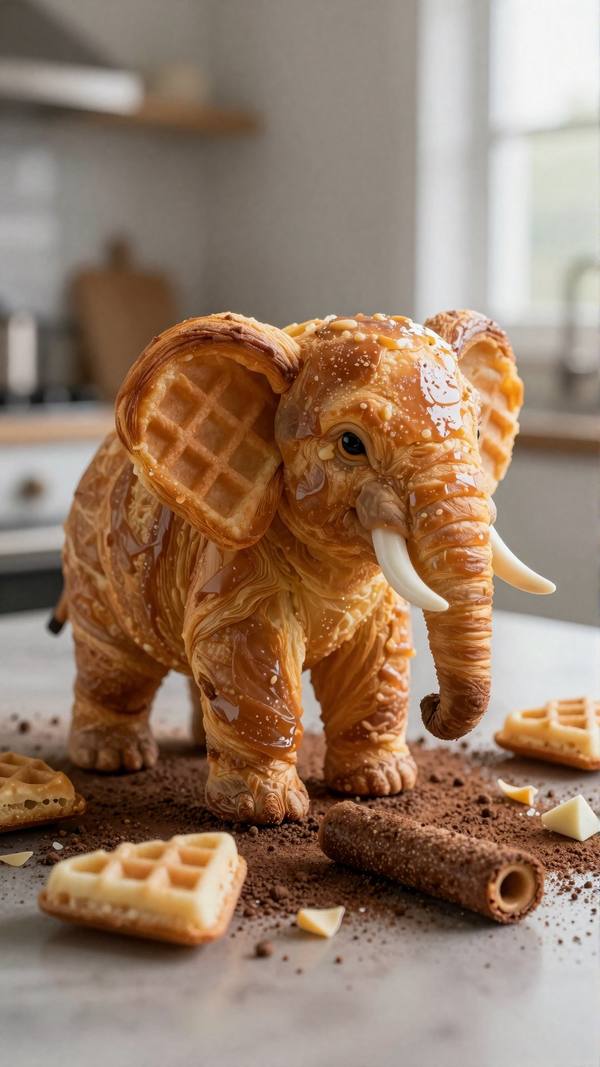 AI-generated image analyzed by PromptLens