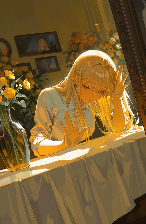 AI-generated image analyzed by PromptLens