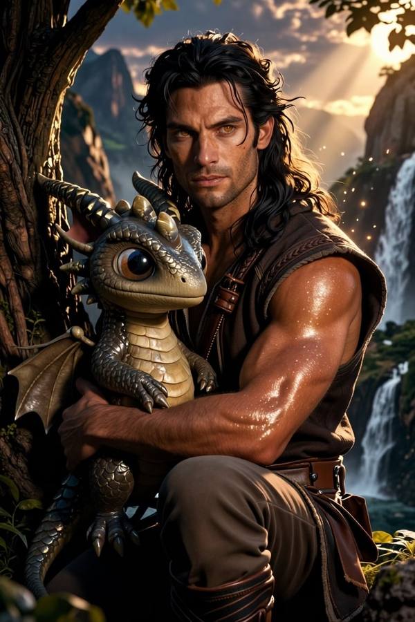 AI-generated image analyzed by PromptLens