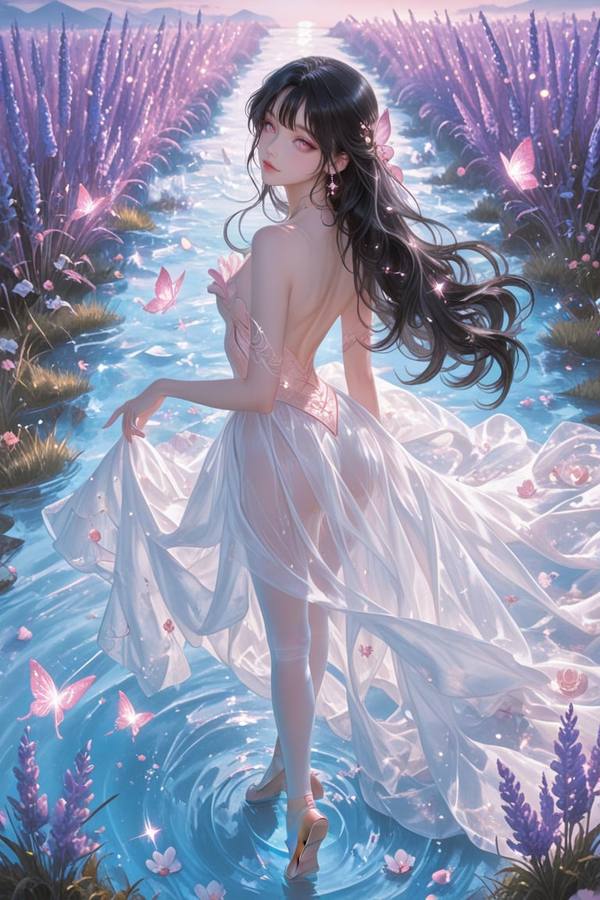 AI-generated image analyzed by PromptLens