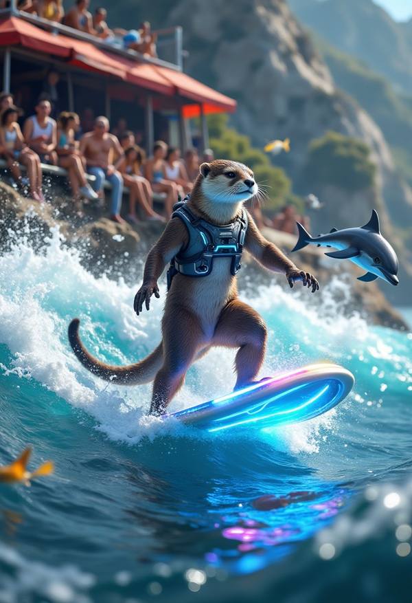 AI-generated image analyzed by PromptLens