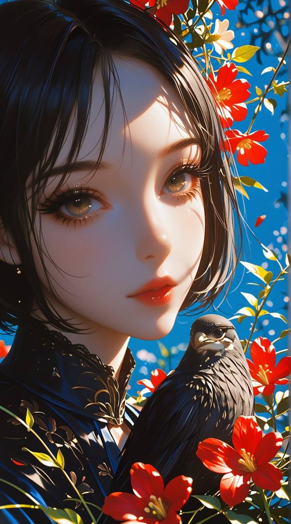 AI-generated image analyzed by PromptLens