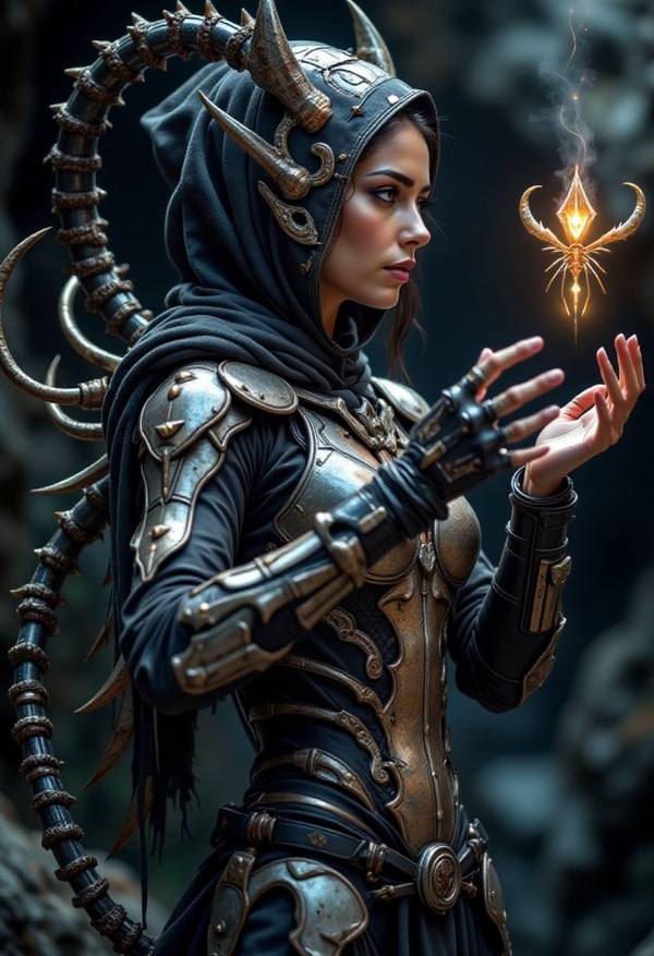 AI-generated image analyzed by PromptLens