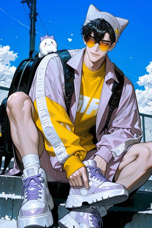 AI-generated image analyzed by PromptLens