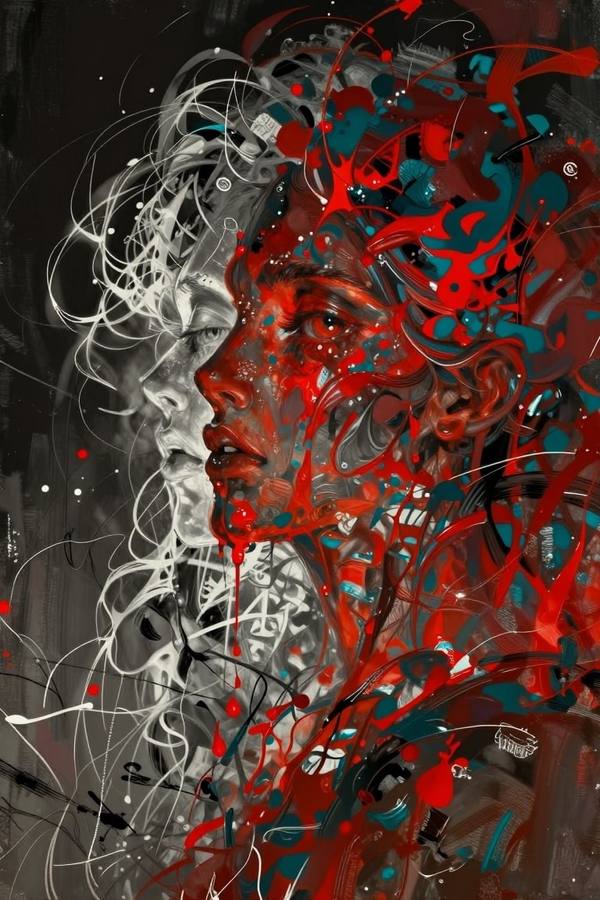 AI-generated image analyzed by PromptLens