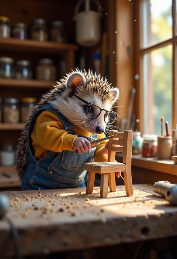 AI-generated image analyzed by PromptLens