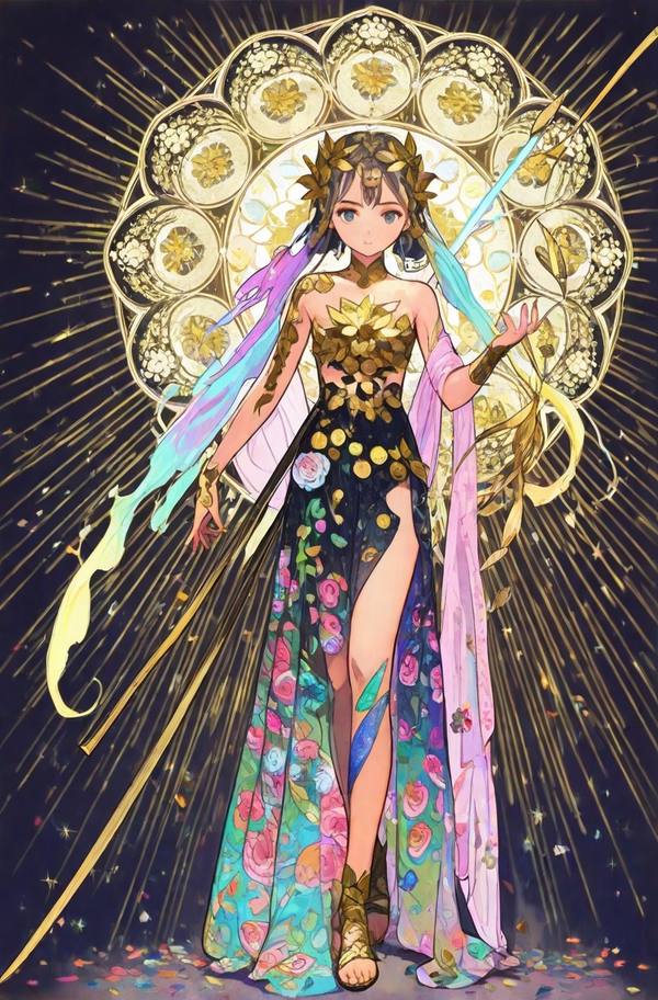 AI-generated image analyzed by PromptLens