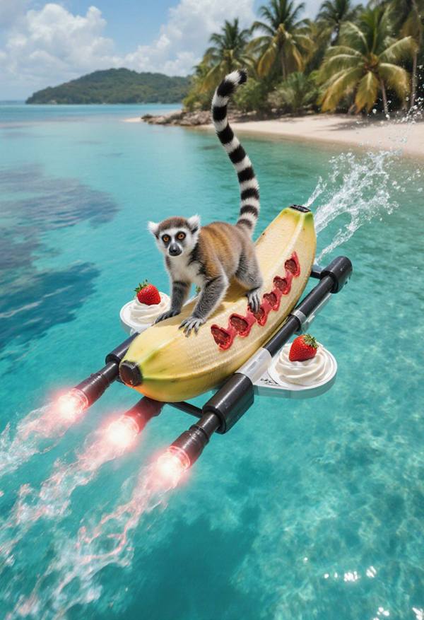 AI-generated image analyzed by PromptLens