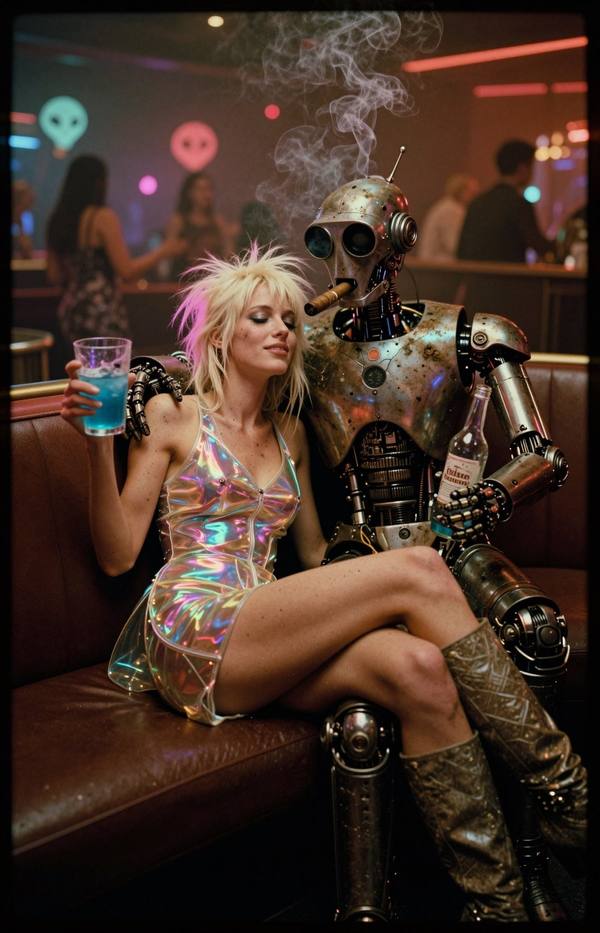 AI-generated image analyzed by PromptLens